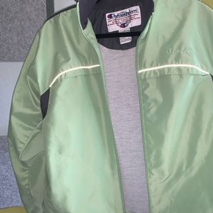**Vintage** Champion Mint Windbreaker